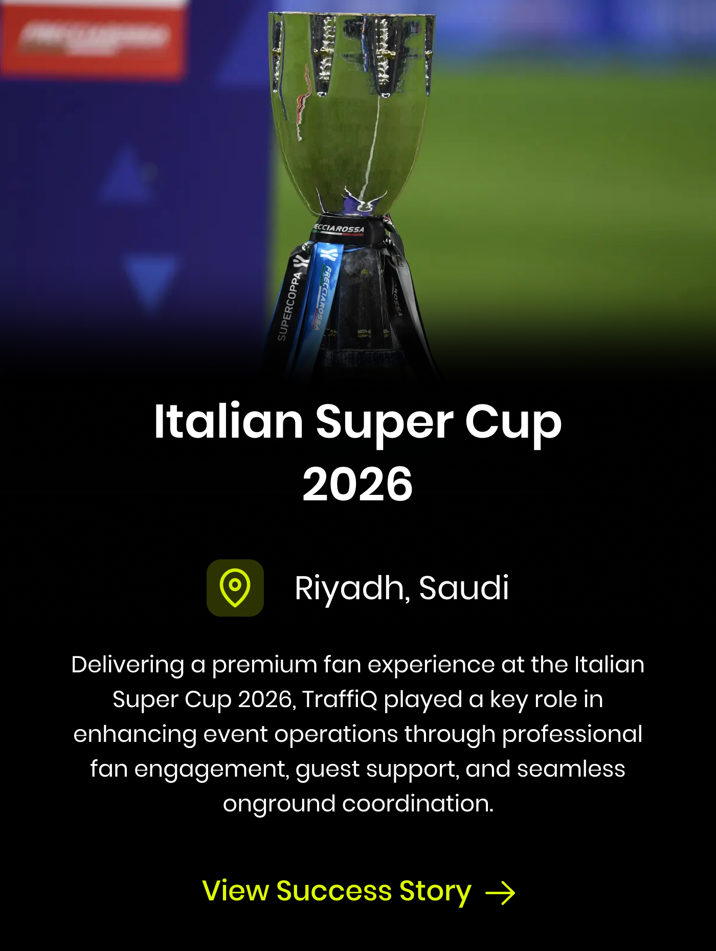 Italian Super Cup 2026 - mob